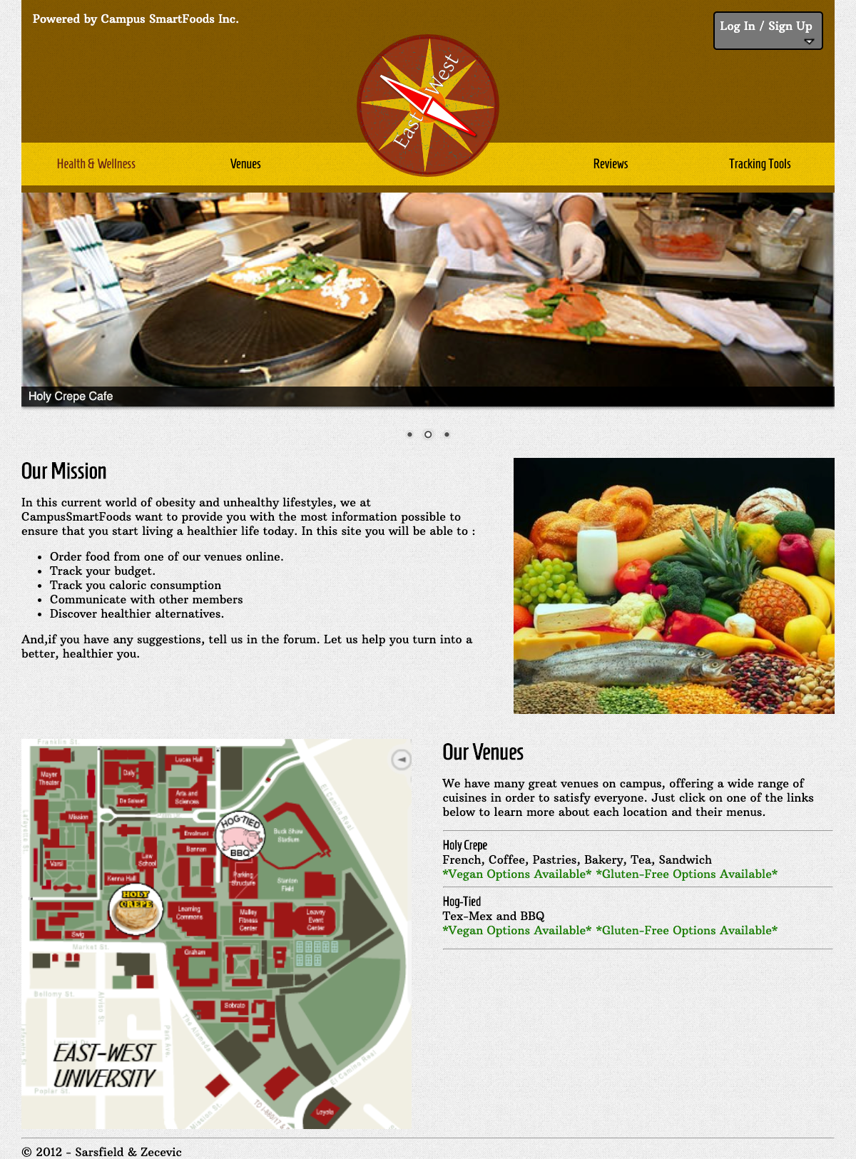 Campus Smart Foods - Home Page